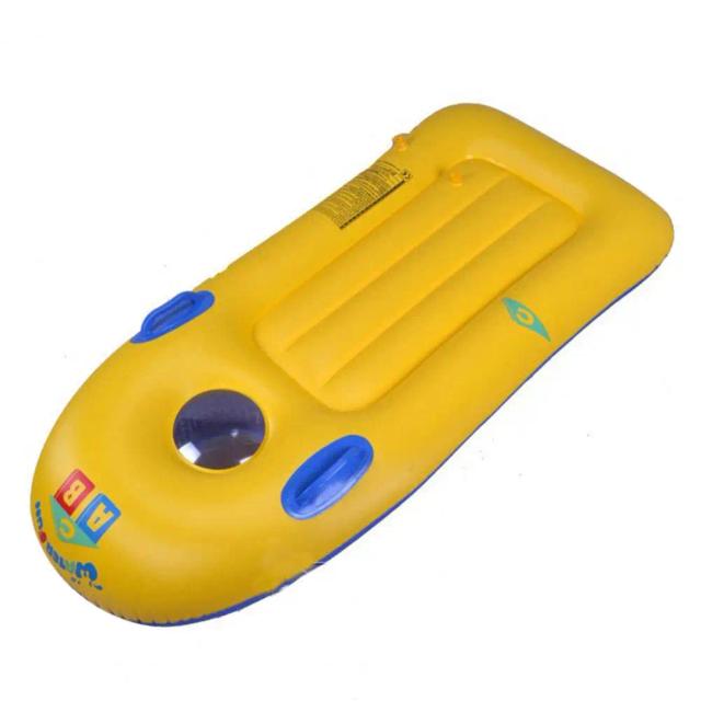 Brinquedo Aquático Flutuante com Alça - Prancha de Carga Robusta para Diversão em Piscinas e Esportes Aquáticos