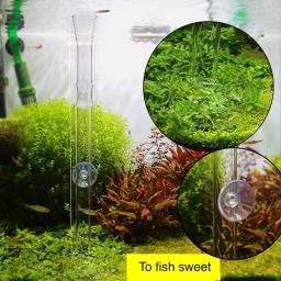 Alimentador De Aquário De Vidro Transparente, Prato De Tubo, tanque De Peixes, camarão, tigela De Alimentação De Caracol, acessórios - Image 3