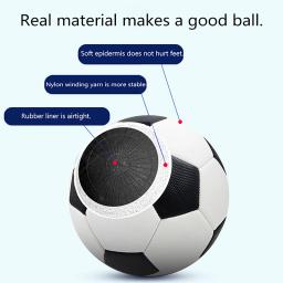 Soft PU Bola de Futebol para Formação de Equipa de Futebol, Treinamento ao ar livre, Resistiu ao desgaste, sem emenda, Jogo Suprimentos, Tamanho 4, 1Pc - Image 5