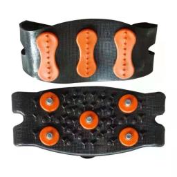 Anti Slip Escalada Crampons, Sapato Covers, Crampons Bundled, Neve Gelo Garras, Caminhada ao ar livre, Acessórios para caminhadas, 5 Stud - Image 5