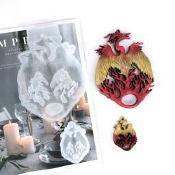Diy Enfeites pingente parede Decoração Molde silicone epóxi - Image 1