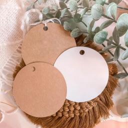 50 pçs tag de papel diy em branco kraft cartões de etiqueta de suspensão tag para festa de aniversário de casamento diy kraft presentes embrulhando decoração suprimentos - Image 3