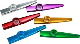 Metal Kazoo Instrumentos Musicais, Flautas De Boca De Diafragma, Bom Companheiro Para Guitarra - Image 2