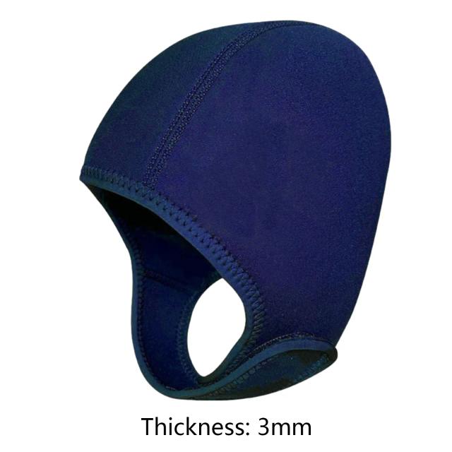 Capô de Neoprene com Chin Strap para Mergulho, Natação e Esportes Aquáticos - 3mm