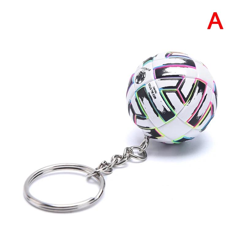 Chaveiro de couro do plutônio para homens 3D esportes chaveiro, chaveiro do futebol, recordações, fãs do futebol, pingente, presentes do namorado, 1pc - Image 1