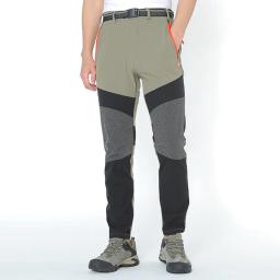 Calça de alpinismo respirável masculina ao ar livre, elástica de quatro lados, secagem rápida, leve e fina, verão - Image 2