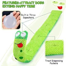 Interativo Squeak Food Molar Toy para Dog, Plush Sound Toys, Caracol Dobrável e Sniffing, Pet Toy Supplies, Foraging Training - Image 5