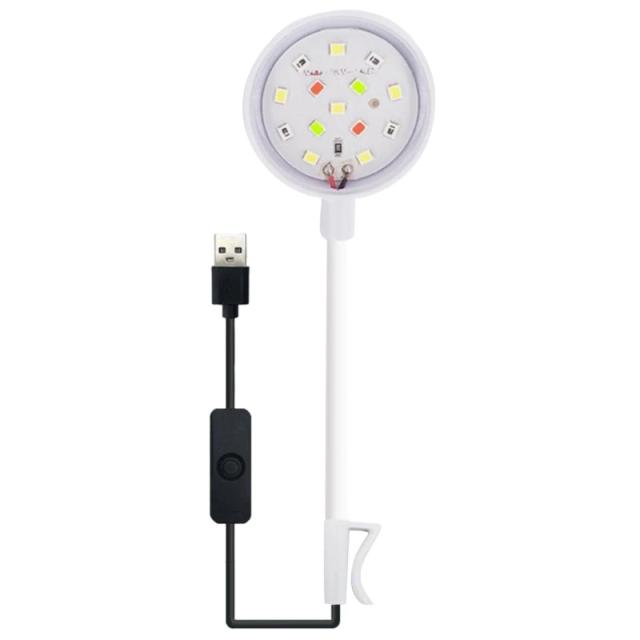 Iluminação LED Ajustável para Aquários: Holofotes Coloridos e Luzes de Paisagismo para Tanques de Peixes