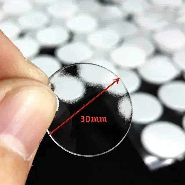 Fita Adesiva Dupla Face Transparente Sem Vestígios - 100 Peças para Decoração e Eventos 10-30mm