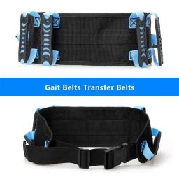 Cinto de marcha ajustável com alças, Senior Transfer Lifting Belt para Idosos, Enfermagem Segurança Assistência do Paciente, Fisioterapia - Image 4