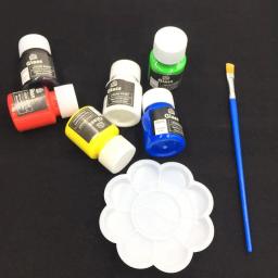Conjunto De Pigmentos De Tinta Acrílica, Premium DIY Craft, Artigos de Arte para Parede, Graffiti, Guache Aquarela, Desenho De Arte, 6 Cores - Image 3