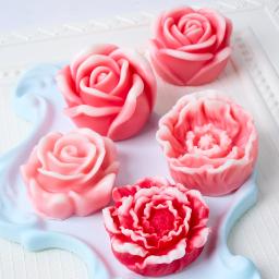 Molde De Silicone De Flor 3D, Vários Sabão Rosa, Vela Perfumada, Molde De Fundição De Gesso, DIY, Bonito, Pequenos Presentes Do Artesanato, Fazendo Ferramentas, Criativo - Image 6