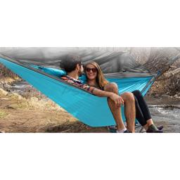 Outdoor Camping Único e Dois Pessoa Hammock, portátil Pano Parachute, Correspondência, 270x 140cm - Image 6