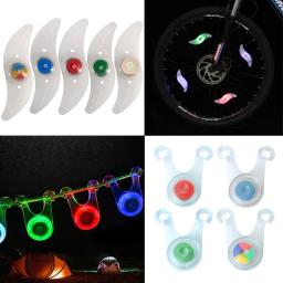Luz de raio para roda de bicicleta, 3 modos, led, luz de néon, à prova d'água, luz de advertência de segurança, fácil de instalar, acessórios de ciclismo com bateria - Image 5