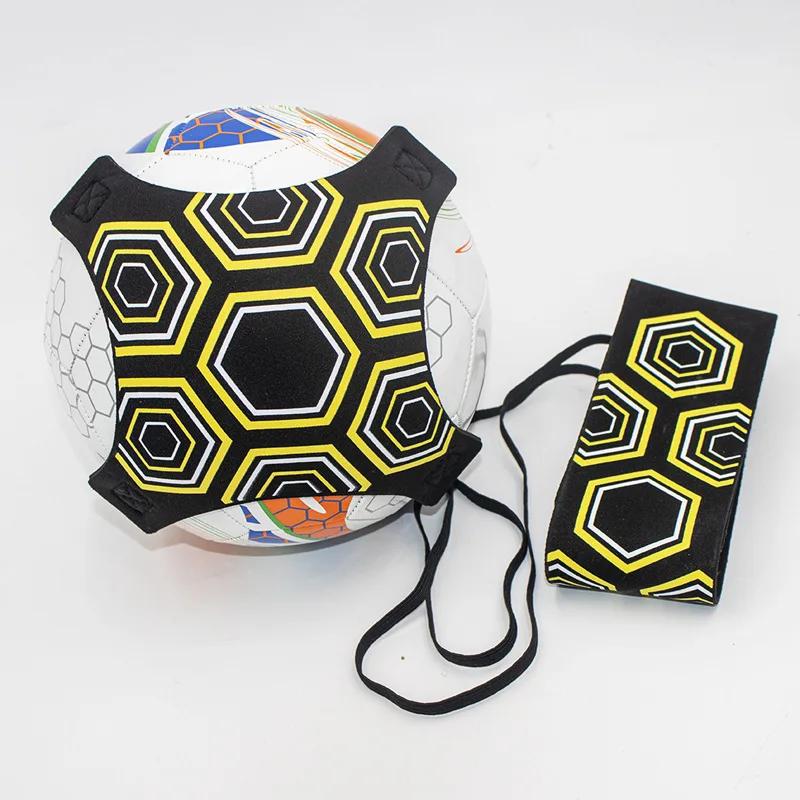 Treinador de Futebol Ajustável para Adultos e Crianças, Equipamento de Treino de Bola, Prática Solo, Cinto Elástico, Assistência Desportiva - Image 1