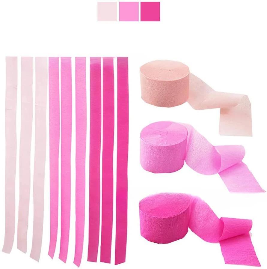 Streamers De Papel Crepe Colorido Com Franja De Suspensão, Tinsel Cortina, Decorações De Festa, Chuveiro De Bebê, Decoração De Festa De Aniversário - Image 1
