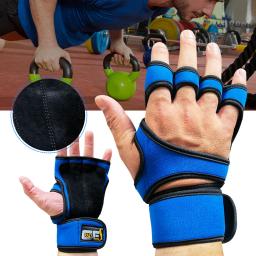 Luvas De Levantamento De Peso Com Apoio De Pulso, Luvas De Ginástica, Ótimo Para Treinamento Cruzado, Pull Ups, Calisthenics e Ginásio - Image 4