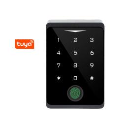 Tuya wifi porta autônoma 125khz em cartão rfid & biométrico impressão digital sistemas de controle acesso produtos com teclado de toque - Image 2