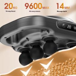 Massageador de Relaxamento Muscular, Vibração de Alta Frequência, Massagem Corporal, Tecido Profundo para Braços, Cintura, Pescoço, Ombro - Image 2