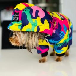 Roupa para animais de estimação pequeno, casaco quente de inverno para cachorro, à prova de vento, traje de neve para cães pequenos, gatos, roupa camuflada, jaqueta de cachorro - Image 4