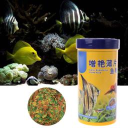 1 garrafa de peixe flocos para peixes tropicais peixes marinhos ornamentais aquário tanque de peixes alimentos de alimentação delicioso comida de peixe - Image 2