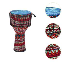 Tambor de mão africano 8 pol. Tambor Djembe leve para presentes de feriado crianças adultos - Image 5