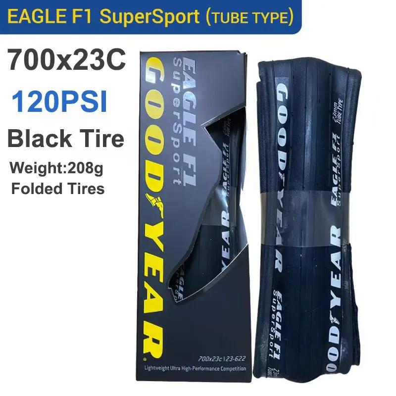 Goodyear eagle f1 pneu de bicicleta de estrada sem câmara de ar/pneu de tubo 700x2 5/28/30/32c bicicleta dobrável anti-punctura cascalho peças de ciclismo - Image 1