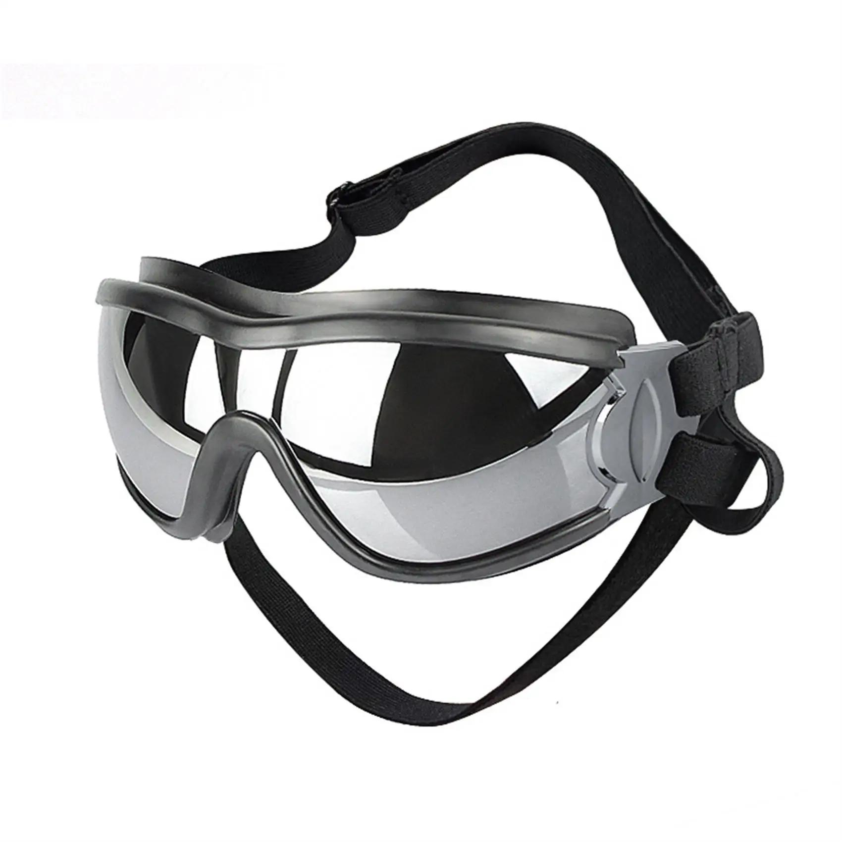Transparente Cor Pet Goggles, Impermeável, Windproof, Protetor solar, Resistente UV, Grandes Óculos Do Cão - Image 1
