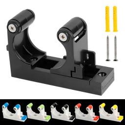 Ganchos de armazenamento de bicicleta de estrada mtb, suporte de parede ajustável, cabide de fivela, armazenamento vertical horizontal, tubo de 1.0-2.8 polegadas - Image 2