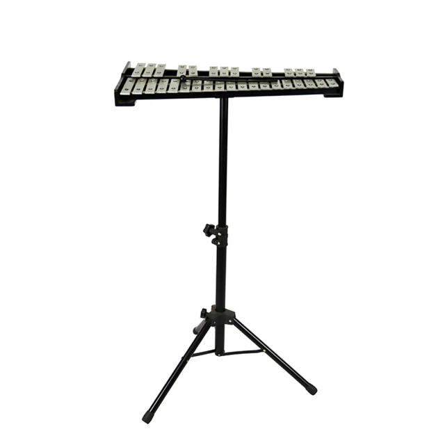 Glockenspiel e Xilofone Vibrafone Profissional com 32 Notas Dobrável Ideal para Presentes para Adultos