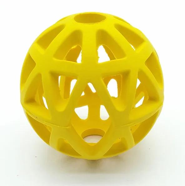 Bola de borracha para cães, brinquedo geométrico para cães pequenos, médios e grandes, material de treino para animais - Image 1