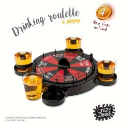 Conjunto de jogos para beber de roleta, para adultos, festa com vidro, conjunto de brinquedos de mesa ou ktv, bar, boate, suprimentos para festa de halloween - Image 1