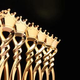 Cristal de ouro coroa troféu vendas campeão comapny eventos prêmios festa presentes lembrança livre personalizado gravura logotipo peronalidade - Image 3