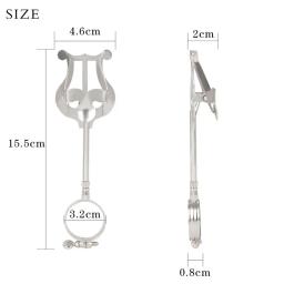 Portátil Mini leve saxofone stand, ferro clip-on titular, apto para a maioria das pessoas - Image 6