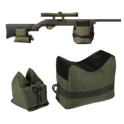 Frente e traseira Sniper Shooting Gun Bag, Suporte do alvo, Rifle Support, Sandbag Bench, Unfilled, Hunting Rifle Rest, Airsoft Acessórios - Image 2