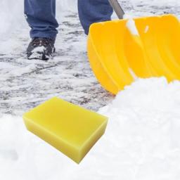 Pá de neve cera antiaderente remoção de neve cera portátil empurrador de neve cera para o inverno mais fácil ao ar livre ferramenta de pá de neve - Image 4
