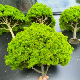 Modelo Em Miniatura De Arame Árvore, Trem Ferroviário Layout, Paisagem Decoração Do Jardim, 1, 18 Escala, 35 cm, 40cm, Requintado - Image 5