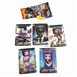 Anime Skibidi Toilet Cartões para Crianças, Homem VS Monitor Toy, Rare Trading, Jogo de Batalha, Colecionáveis, Toy Gift, SR, SSR - Image 5