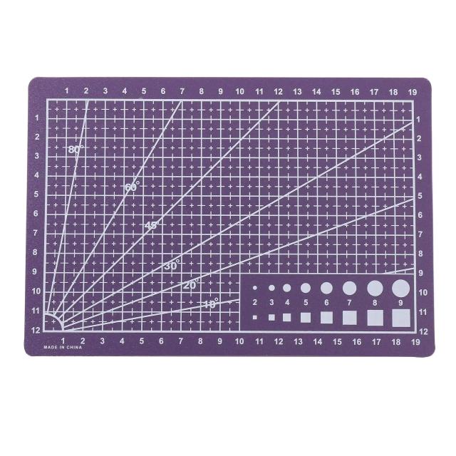 Lado Único em PVC para Corte de Patchwork - Mat de Corte para Workbench, Costura DIY, Gravura e Placa de Couro A3