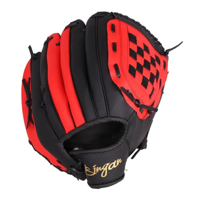 Luvas de Beisebol Profissionais para Adultos com Absorção de Choque e Proteção de Pulso - Acessório Ideal para Treinamento em Softball - 12,5" PU