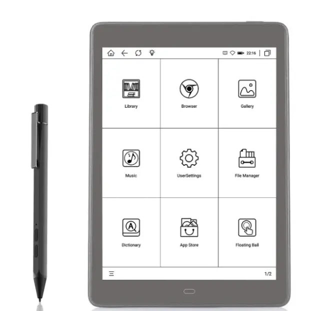 Tablet de Aprendizado Android 11 com Tela Inking, Entrada para Cartão SD, 3GB de RAM e 32GB de Armazenamento, 7.8" - Modelo HY3869