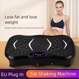 Máquina de agitação de gordura com vibração 4d, mini placa de plataforma de vibração musical antiderrapante com alças e controle remoto, máquina de modelagem corporal - Image 3
