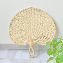 Estilo chinês Handmade retro bambu Natural trançado ventilador, novo verão refrigeração mão ventilador, artesanato de arte tecido ventilador, decoração de casa, 1pc - Image 6