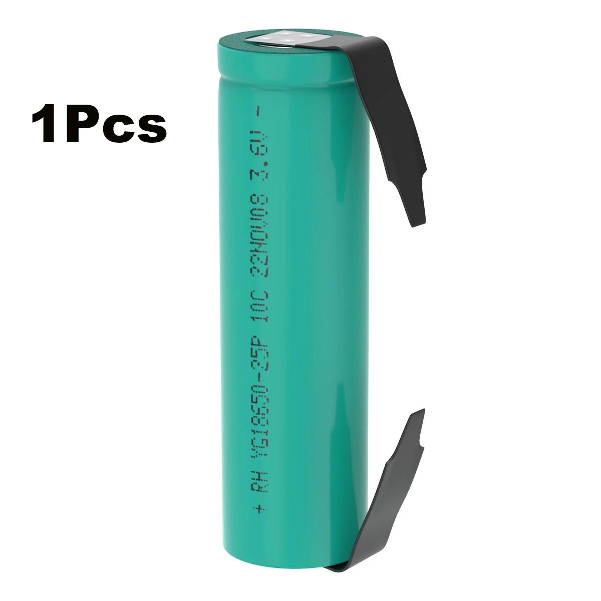 Bateria Li-ion Recarregável para Baterias Lanterna, 18650, 3500mAh, 3.7V, 100% Original, 1-10Pcs - Image 1