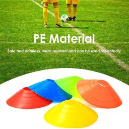 Cone De Disco De Agilidade Conjunto Para Treinamento Multi Esportivo, Cones Espaciais Com Suporte De Plástico, Jogo De Futebol E Futebol, 10 PCs, 15 PCs, 20 PCs, 25PCs - Image 5