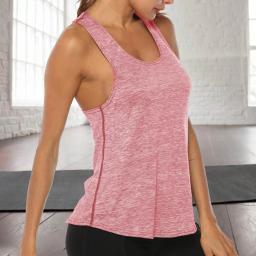 Camiseta esportiva de manga curta para mulheres, secagem rápida, respirável, academia, ioga, fitness, corrida, treino, treinamento - Image 2
