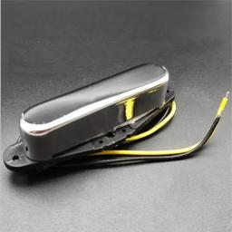 Metal + abs captador de guitarra tele estilo guitarra elétrica para telecaster guitarra pescoço/ponte captador prata/preto prático quente - Image 6