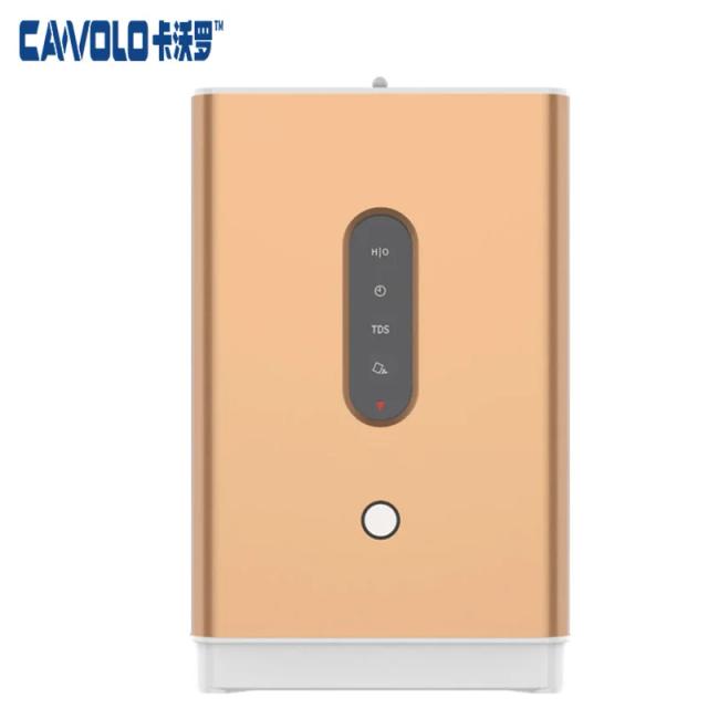 CAWOLO Pem Máquina de gás de hidrogênio inalador 150ml Gerador de inalação de hidrogênio molecular H2 Máquina de inalação Gerador de água