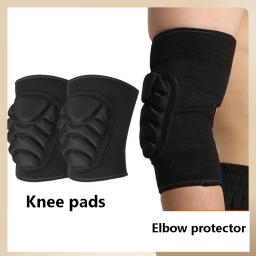 Protetor De Joelho De Esponja Espessada, Voleibol, Equitação, Anti Queda, Colisão Cotovelo Pad, Esportes ao ar livre - Image 1