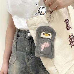 Porta-cartões fotográficos de pelúcia chaveiro kpop cartão de foto fichário kawaii álbum de fotos caso de cartão de foto cartões de ídolo coletar livro 40. - Image 4
